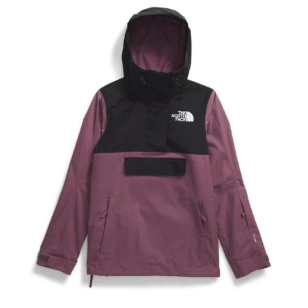 The North Face Women's Driftview Anorak Black/Midnight Mauve 2025